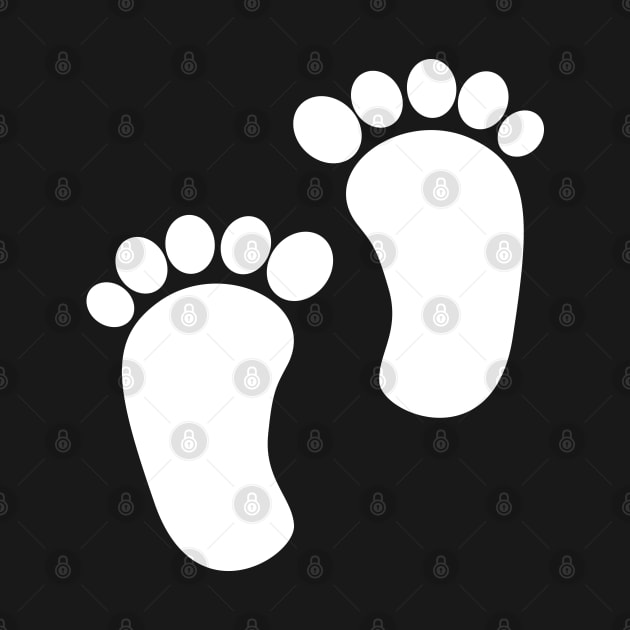 Baby Feet - Pregnant Gift by KC Happy Shop