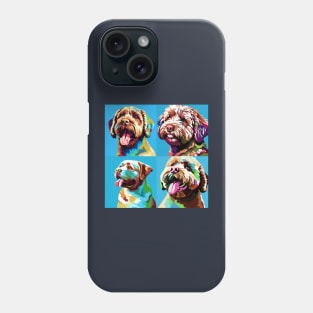 Lagotto Romagnolo Pop Art - Dog Lover Gifts Phone Case