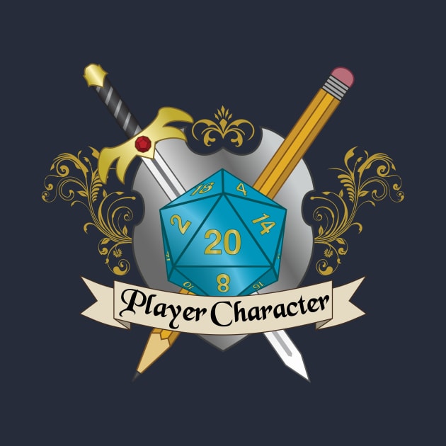 Player Character Crest by NashSketches