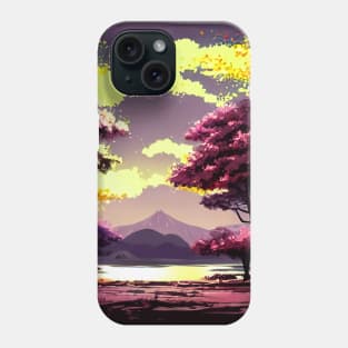 Anime Style Landscape Phone Case