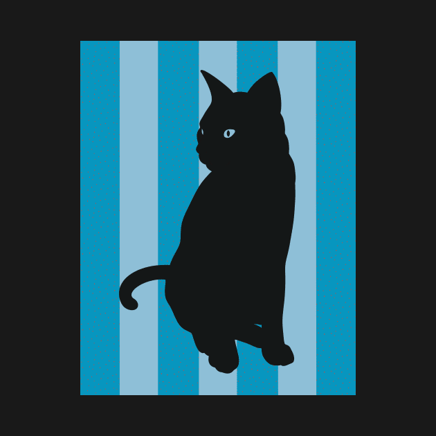 Black Cat Blue by Pincay