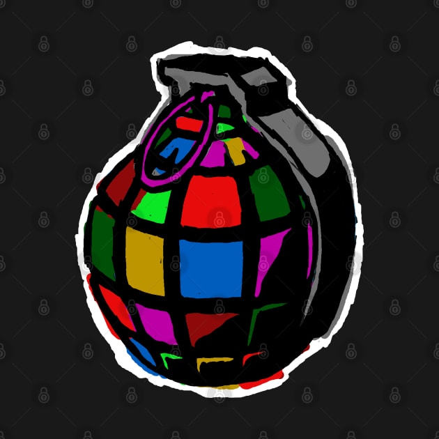 Peace grenade by Orloff-Tees