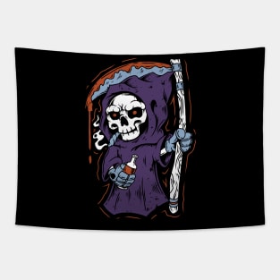 GRIM ON CHILL Tapestry