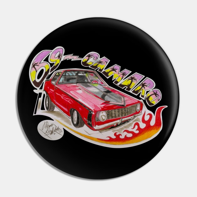 Ray’s Camaro Pin by Popoffthepage