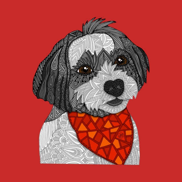 Max the Havanese by ArtLovePassion