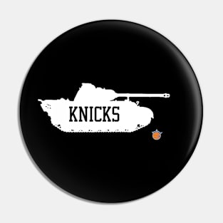 KnicksTank White Pin