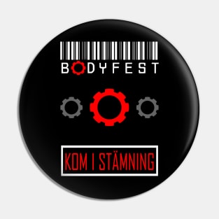 Bodyfest - Festival. Pin
