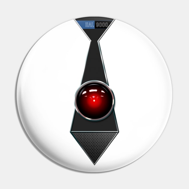 Hal 9000 Tie Pin by synaptyx