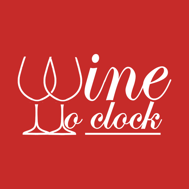 What time is it?-  It's Wine O Clock by IceTees