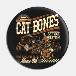 Cat Bones Pin