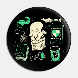 Lovecraft Elements Pin