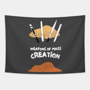 weapons of mass creation Tapestry