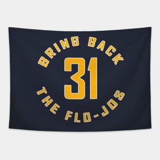 Bring Back The Flo-Jos (Navy) Tapestry