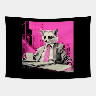 Raccoon lovers Tapestry