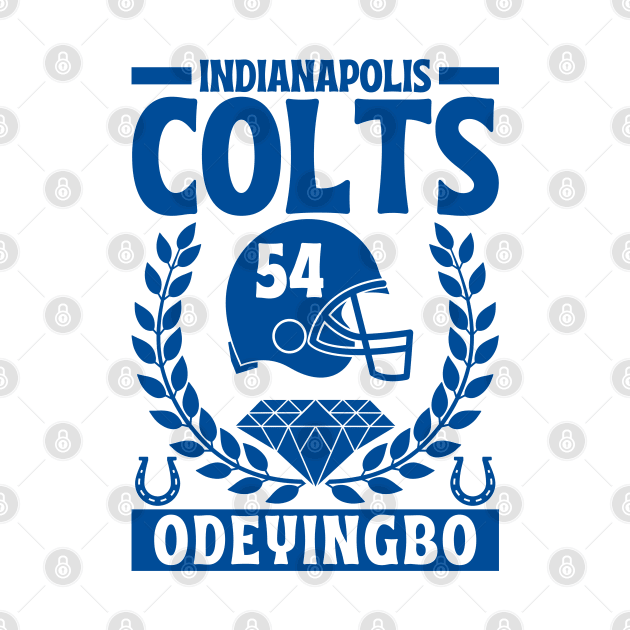 Indianapolis Colts Odeyingbo 54 American Football by Astronaut.co