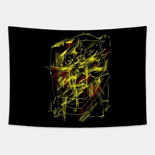 abstract gold- stone Tapestry