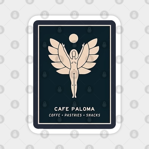 Cafe Paloma Magnet by SKT. PARK