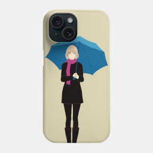 Blue Umbrella Phone Case