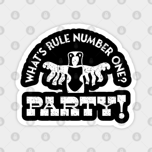 Peanut Butter Falcon - What is rule number One - Party Magnet by Barn Shirt USA