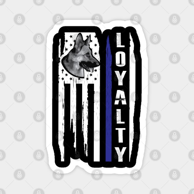 K-9 Loyalty Magnet by KC Happy Shop