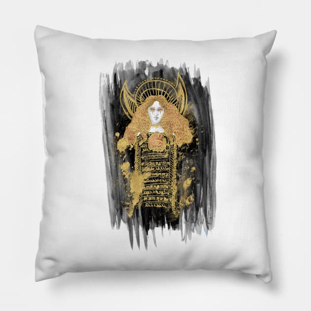 Cassandra of Troy Pillow by Hlblng