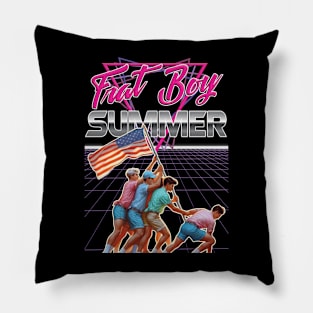 Frat Boy Summer - Fraternity T Shirt Pillow