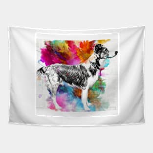 Australian Shepherd x border collie - dog Tapestry