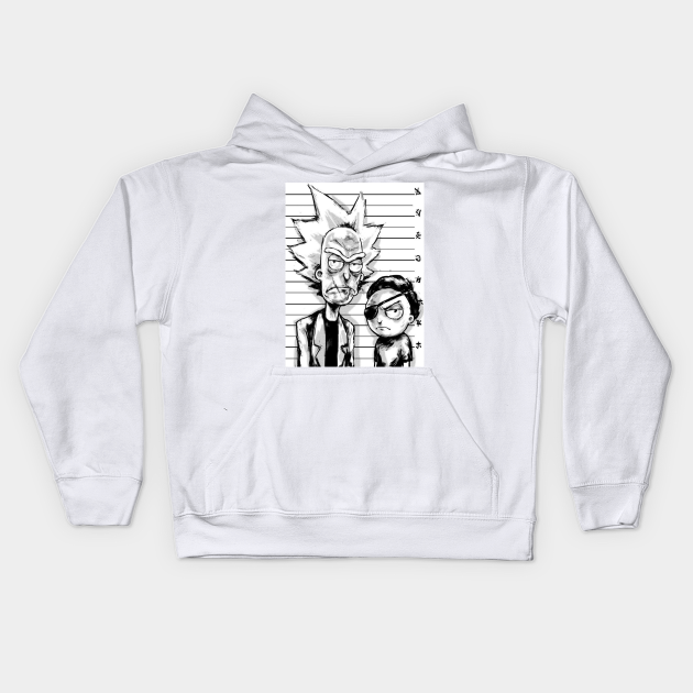 rick and morty hoodie kids