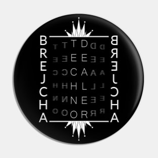 Brejcha Techno Music Dealer Pin