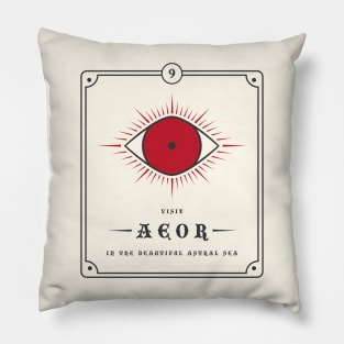 Visit Aeor! Pillow