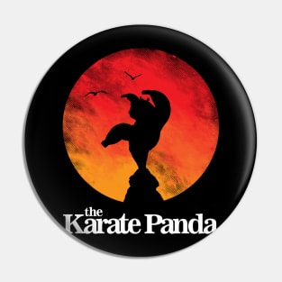 The Karate Panda Pin