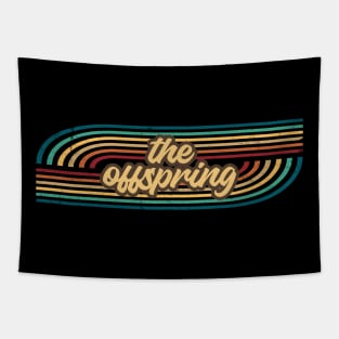 the offspring retro stripes Tapestry