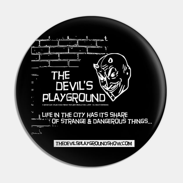 The Devil's Playground Show (LOGO) Pin by The Devil's Playground Show