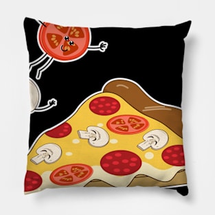 Jumping Pizza slice Pillow