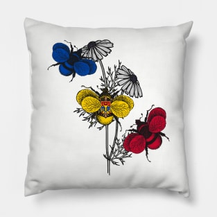 Moldova Bee Swarm Pillow