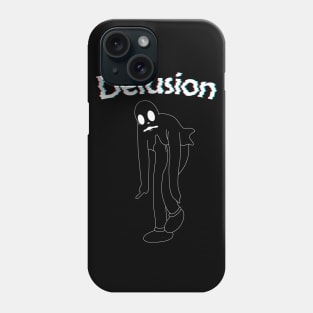 Delusion ghost black Phone Case