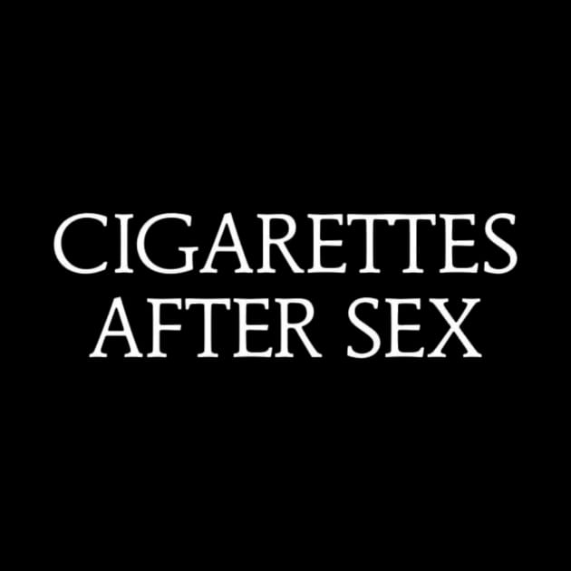 Cigarettes After Sex by Jeje arts