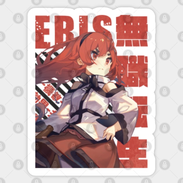 Mushoku Tensei - Eris Boreas Greyrat - Mushoku Tensei - Sticker