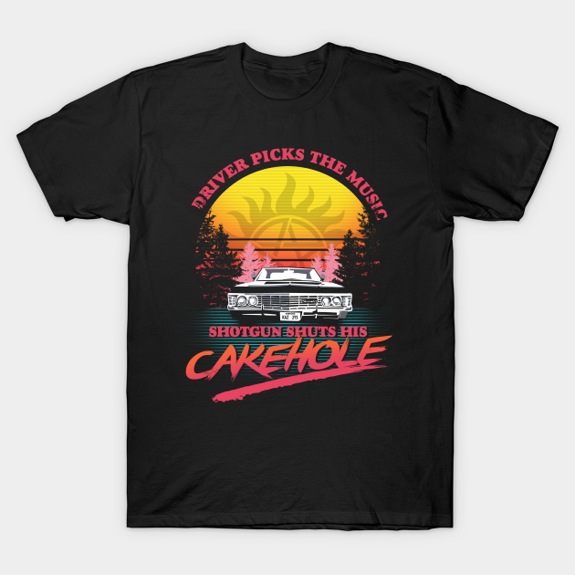 Driver picks The Music - Supernatural - T-Shirt