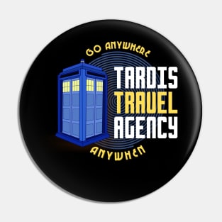 Tardis Travel Agency Pin