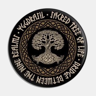 Tree of Life - Yggdrasil - Valhalla Vikings Pin