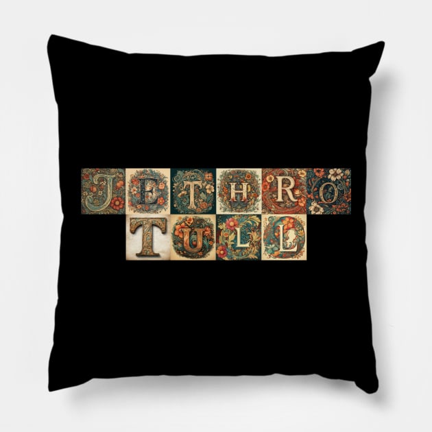 Jethro Tull Pillow by MichaelaGrove