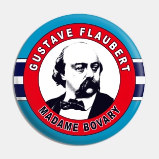 Gustave Flaubert Pin