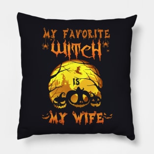 My Favorite Witch My Wife Pillow