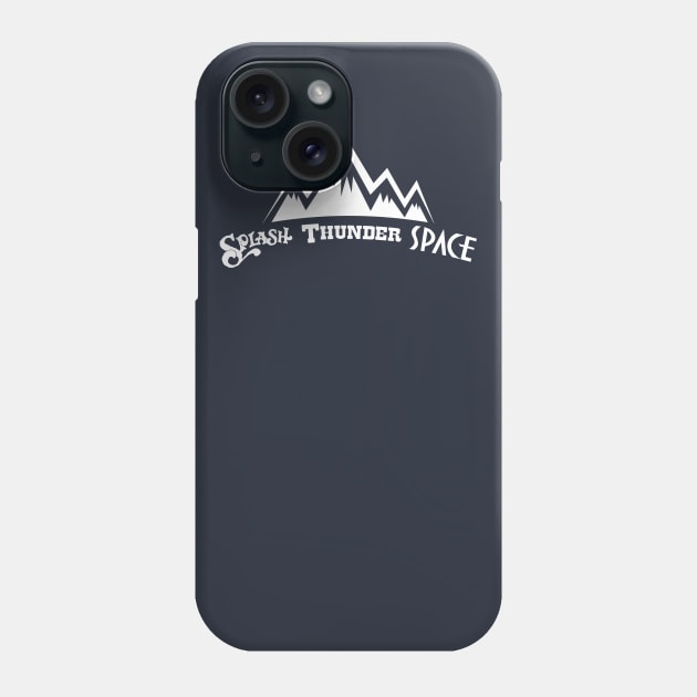 Splash, Thunder, Space - Conquer the Mountains! Phone Case by KellyDesignCompany