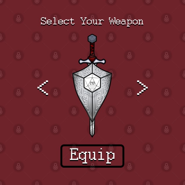 D&D Select Your Weapon: Sword&Shield by FuManChu