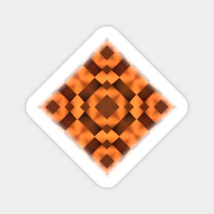 Pattern in Warm Tones Magnet