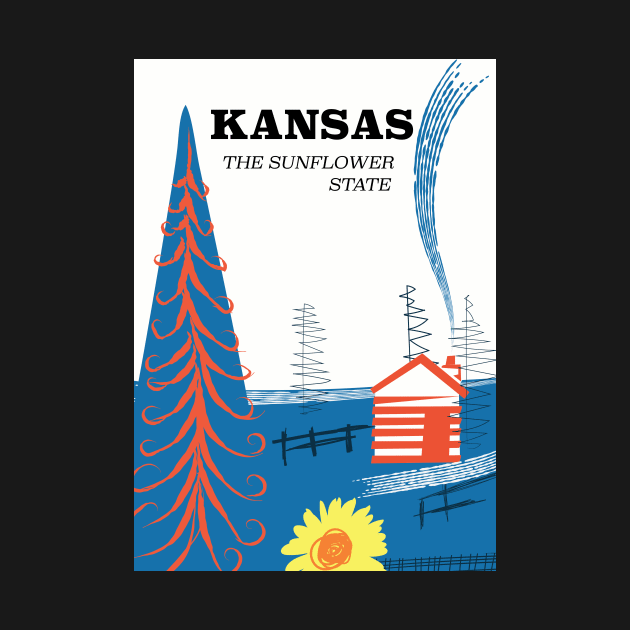 Kansas The Sunflower State by nickemporium1