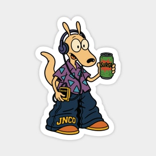 Rocko's Radical 90s Vibes Magnet