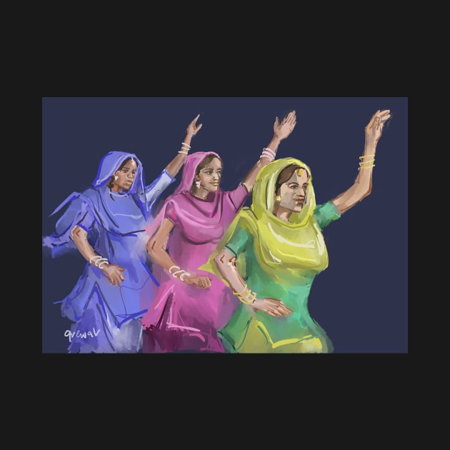 Punjabi girls celebrate by sukhpalgrewal